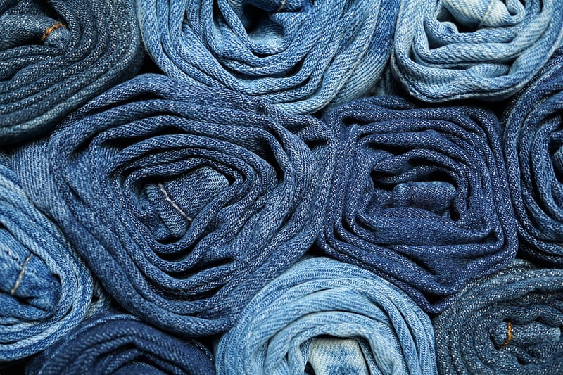 Upcycled Denim Dress